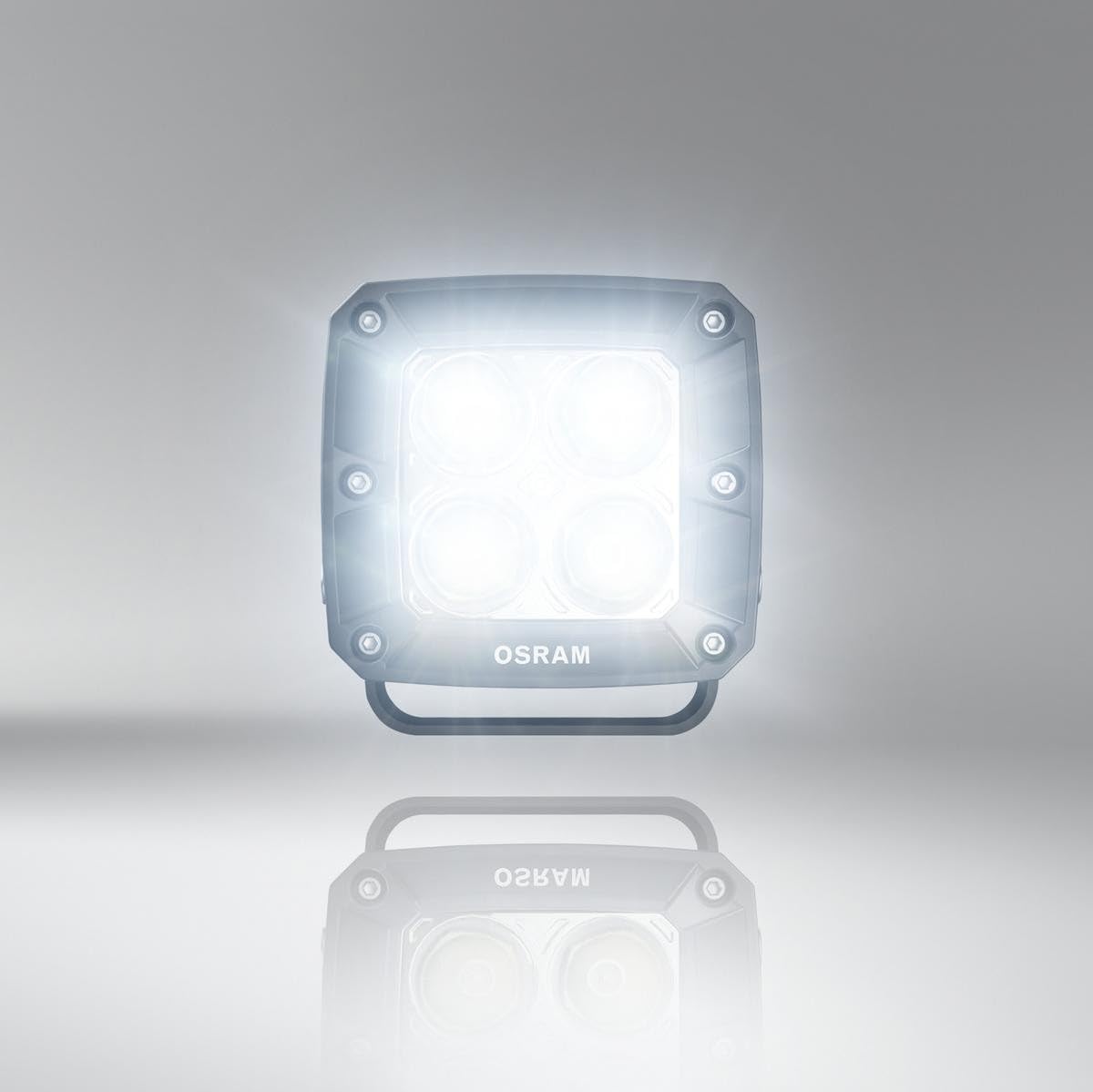 OSRAM Faro Cubo LED VX80-Spot (2 Piezas) para vehículo Todoterreno