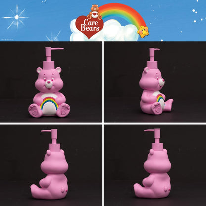 Care Bears Cheer Bear - Dispensador de jabón y loción/desinfectante de Manos de Resina, 10 onzas, día de San Valentín (Producto con Licencia Oficial) de Franco Collectibles