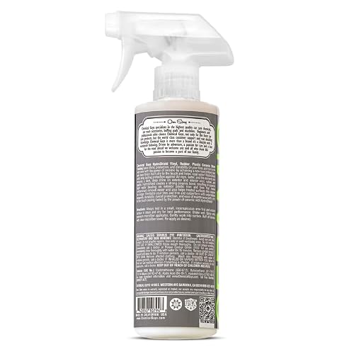 Chemical Guys Recubrimiento Cerámico Abrillantador para Vinilo, Goma y Plástico, 473 ml