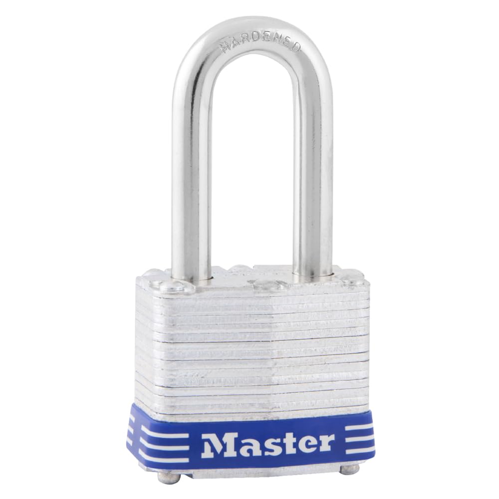 Master Lock 3DLF Candado Laminado de 40 mm con Gancho Largo de 38 mm