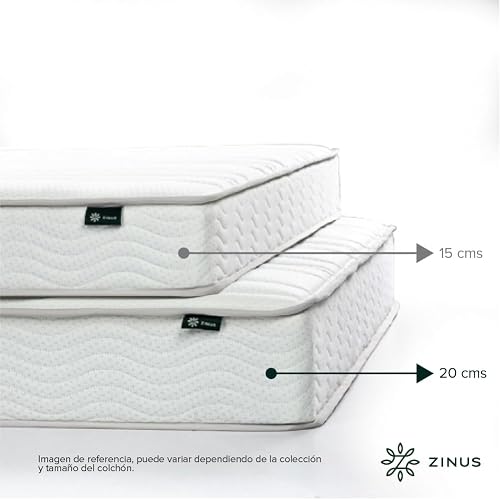 Zinus Colchón de muelles Bonnel Hybrid