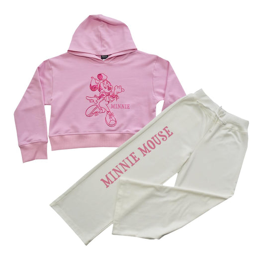 Disney Conjunto Sudadera-Pants Minnie Mouse Casual Conjunto De Ropa Infantil Minnie Mouse Niñas