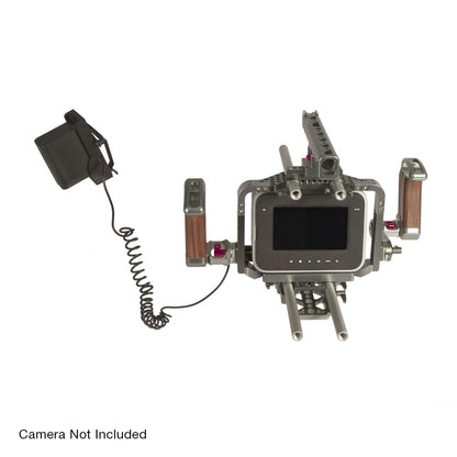 Ikan BMPCC-PBK-BC-S Pocket Cinema Camera Belt Clip Pro Battery Kit for V-Mount (Black)