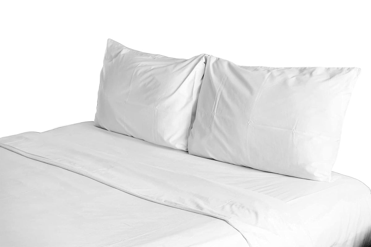 Spring Air Soft Sensation Sabanas Microfibra Soft Sensation - Blanco Individual, Color Blanco, Individual, Pack of/Paquete de 3