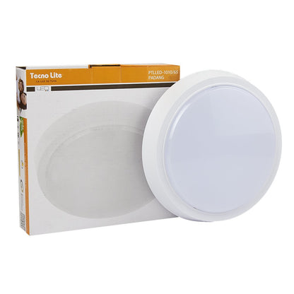 Tecnolite - Lámpara Plafón LED Techo 10 W, Luz de Día, Interiores, No atenuable, LED integrado