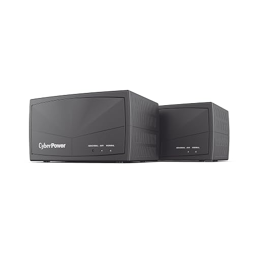 CyberPower CL1500VR 1500VA/750W Regulador de Voltaje, Negro