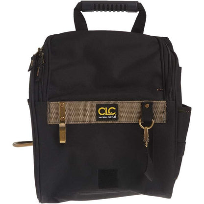 Custom LeatherCraft 1509 Bolsa para Herramientas de Electricista Profesional con 21 Bolsillos con zíper