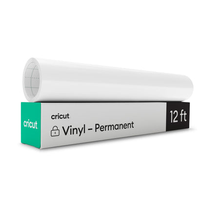Cricut Premium Vinyl - Permanente, blanco (paquete de 3)