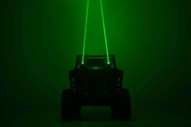 Rough Country Kit de Luz Laser con Control Remoto para UTV/ATV, Multifuncion, Negro 78870