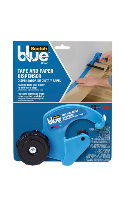 ScotchBlue M1000-SBN - Cinta adhesiva y dispensador de papel