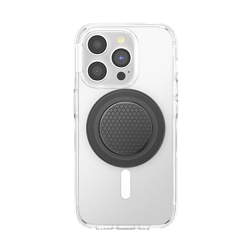 PopSockets PopGrip para MagSafe, Agarre magnético y Soporte para teléfono, Parte Superior Intercambiable, Agarre Seguro para iPhone MagSafe, Soporte para visualización Manos Libres, Carga inalámbrica
