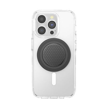 PopSockets PopGrip para MagSafe, Agarre magnético y Soporte para teléfono, Parte Superior Intercambiable, Agarre Seguro para iPhone MagSafe, Soporte para visualización Manos Libres, Carga inalámbrica