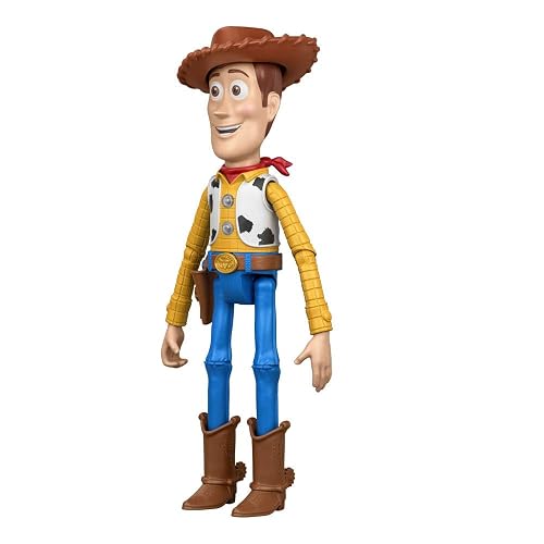 Mattel Pixar Toy Story 5 Figura de Acción Woody parlante de 7 Pulgadas 3+