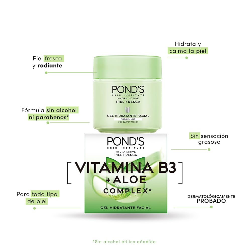 Gel Hidratante Facial Pond's Fruity Hydra Fresh Aloe 110 g