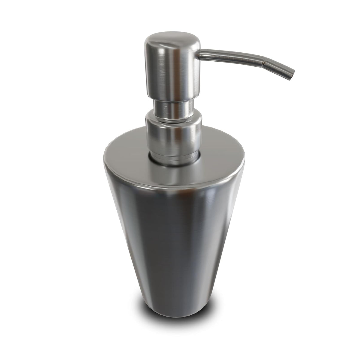 Art & Home Elegante Despachador para Jabón líquido de Acero Inoxidable 500 ml. para Uso en baño, Cocina, Oficina, Comercio