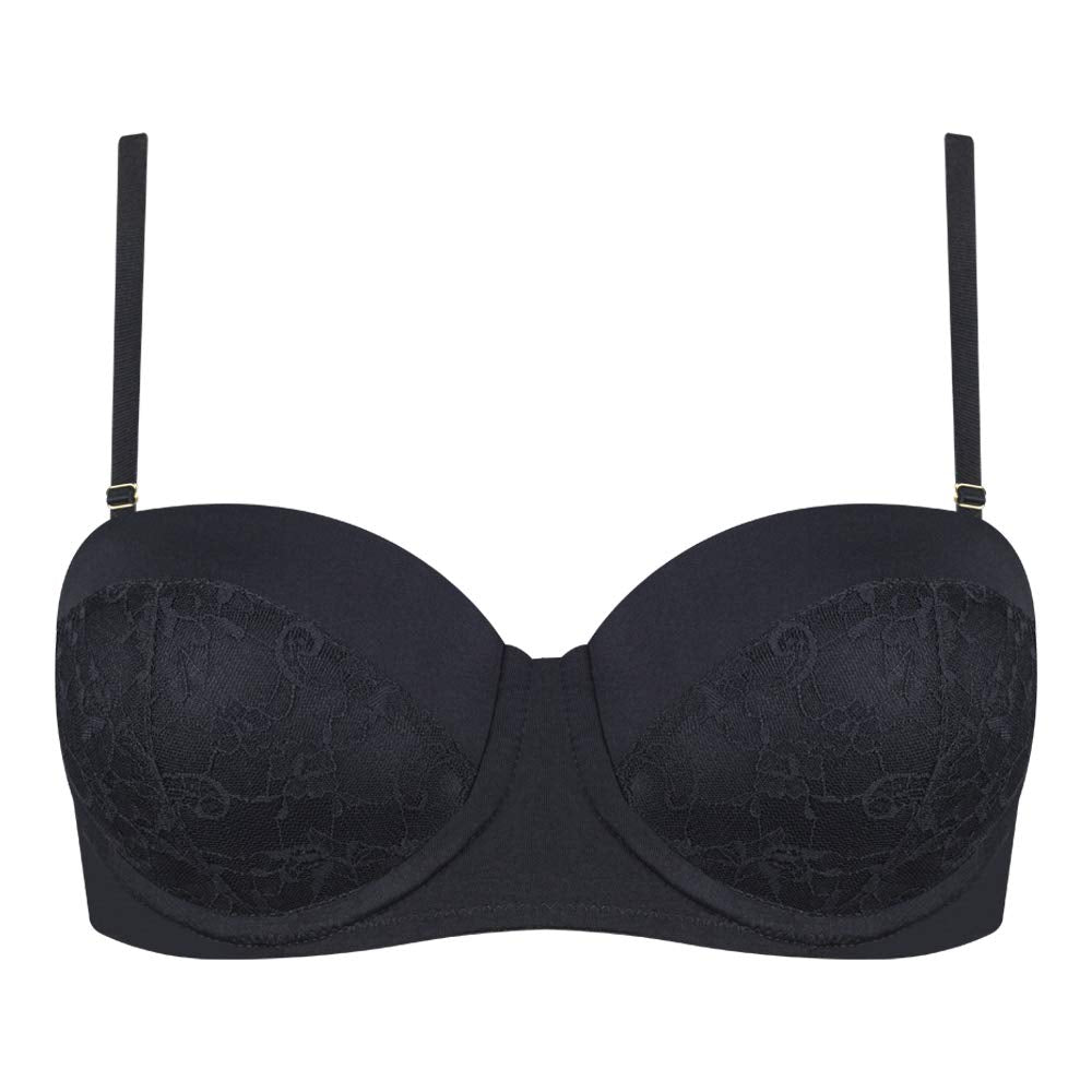 VASSARETTE Básico Sujetador Tipo Balconet Mujer - 38B - NEGRO
