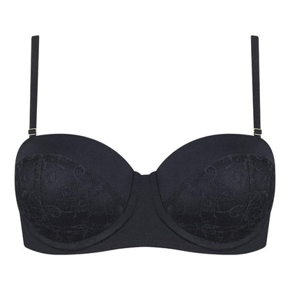 VASSARETTE Básico Sujetador Tipo Balconet Mujer - 38B - NEGRO