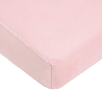 American Baby Company Sábana Ajustable de Cuna, Estrellas Rosas - Rosa bebé