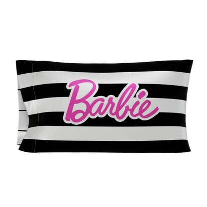 Franco Funda de Almohada Satinada Hello Kitty Halloween, Estándar - Estándar - Barbie