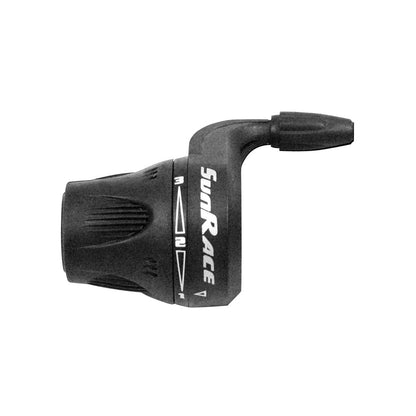 SUNRACE Puños de Mando MTB 3x7 ‍ | Index/Fricción con Forros | Incluye Bolsita | Control Preciso | Modelo TSM28.7F00.000.HPB