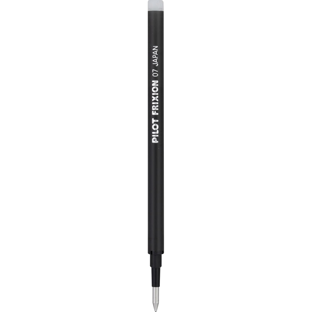 Pilot Frixion – Bolígrafo de tinta de gel, Negro, Paquete con 3 unidades (Fine Point) + FriXion - Recambio para bolígrafo de tinta de gel, 3 unidades, Azul, Repuesto de tinta (empaque de 3)