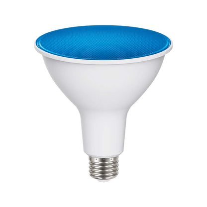 Tecnolite Foco PAR38 LED de Color, 13.5 W, Base E27, No Atenuable - Azul