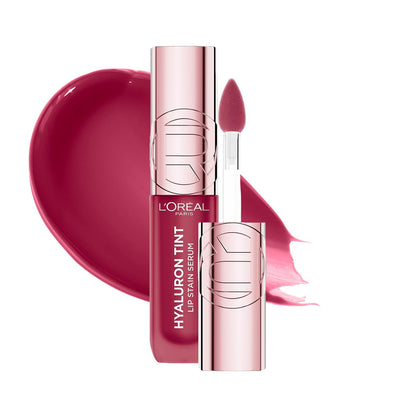 L'Oréal Paris Hyaluron Tint Tinta en Sérum Labios y Mejillas, Tono 640 - 490 Berry Jolie