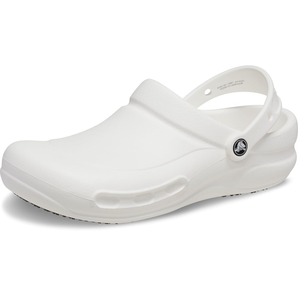 Crocs Bistro Clog Zueco de Trabajo Antideslizante - 29.5 cm - White