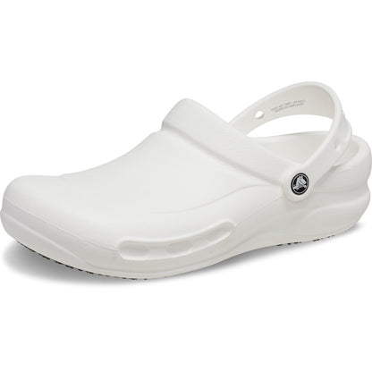 Crocs Bistro Clog Zueco de Trabajo Antideslizante - 29.5 cm - White