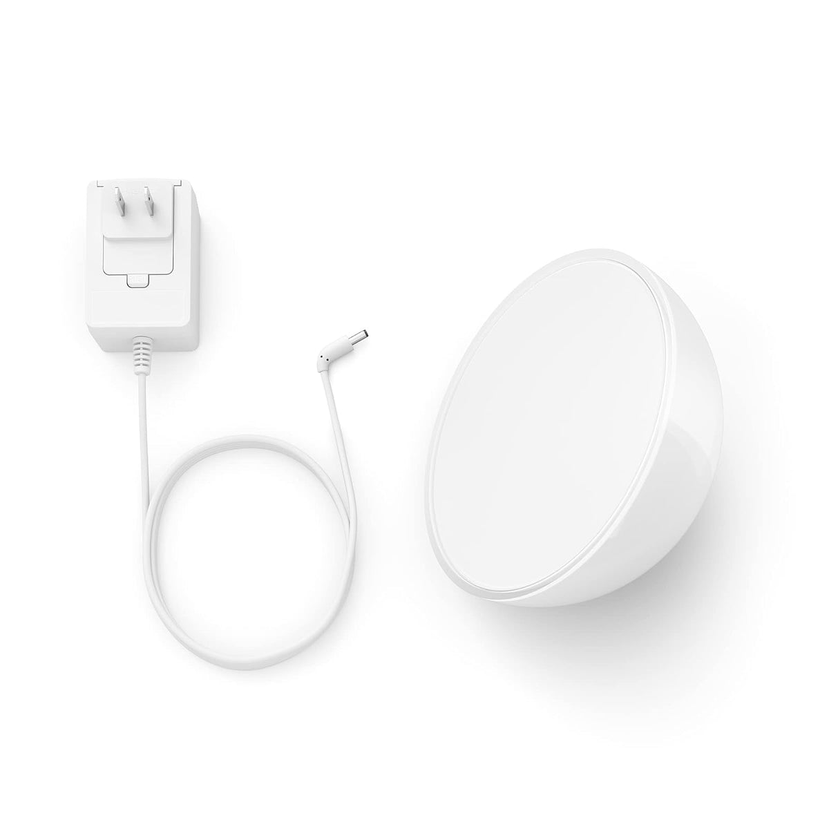Philips Hue Go - Lámpara de mesa (Bluetooth y Zigbee), color blanco + Extensión - Tira de Luz Interior White & Color Ambiance - 1m - Versión Lightstrip Plus V4 con Bluetooth y Zigbee