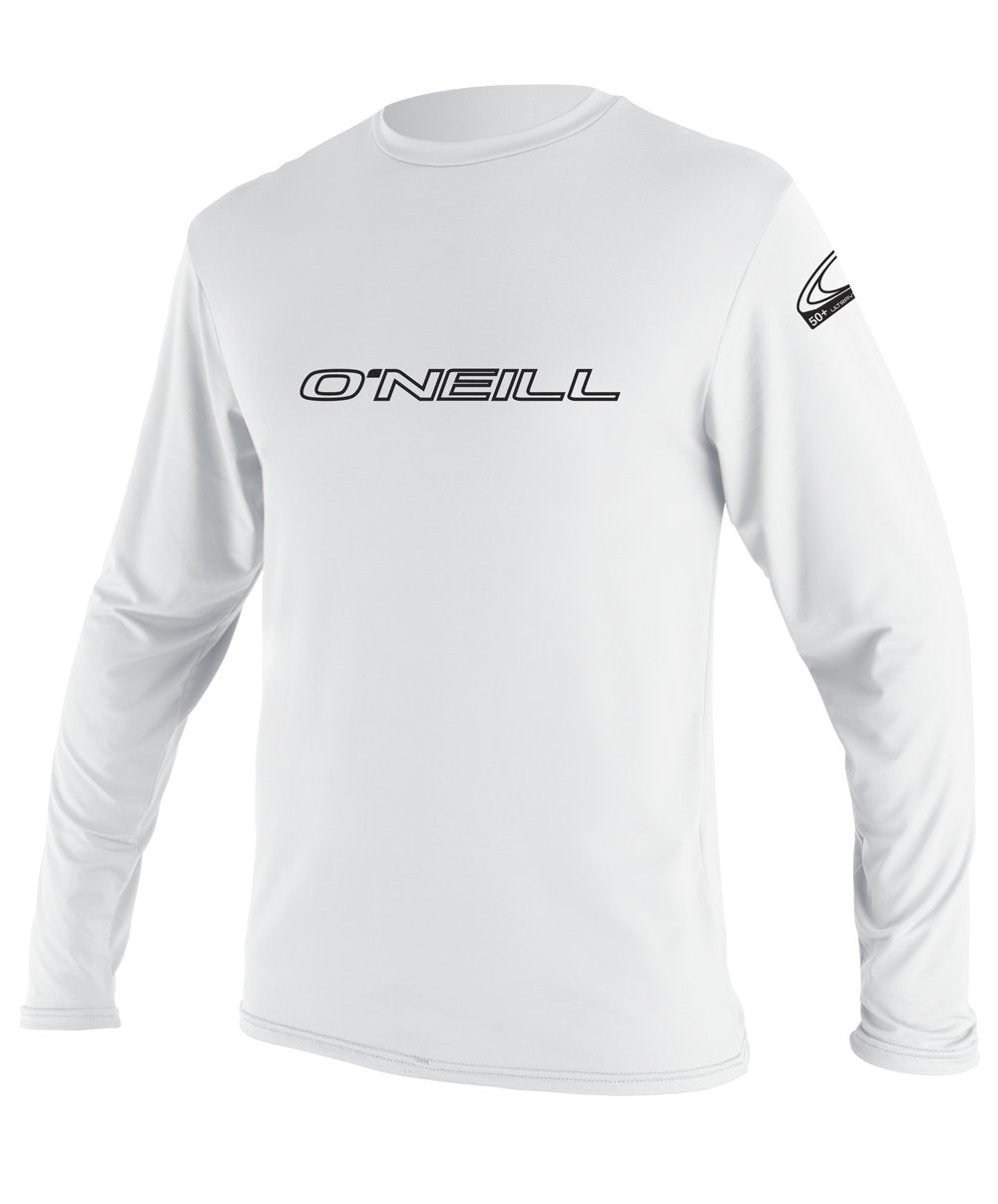 O'Neill Basic Skins Camisa de Manga Larga UPF 50+ - Blanco 100Piezas - 2XL