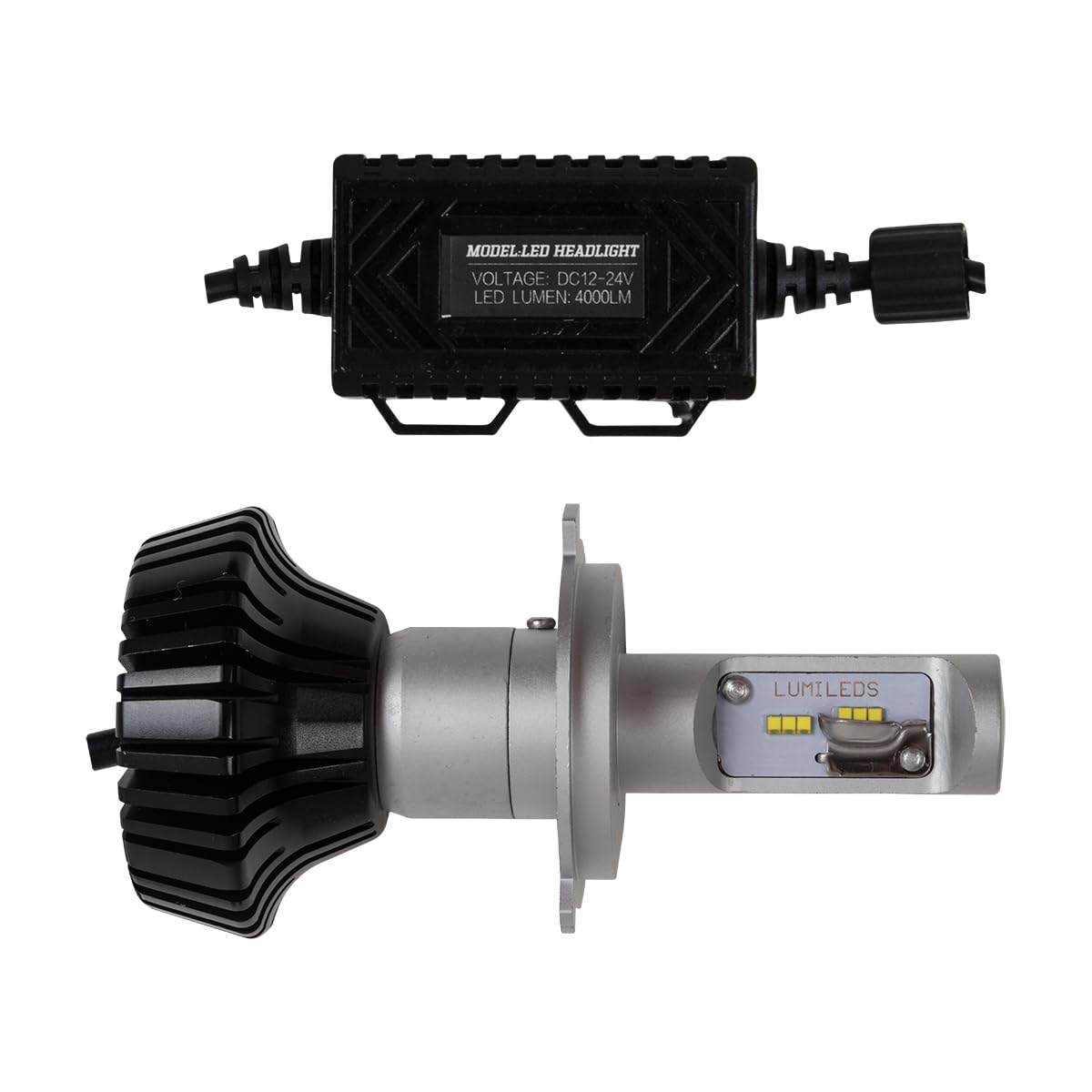 Foco Hi-Led H4 / 9003 9V - 32V H4 H&L Alta Y Baja Qbh Star H4 H&L