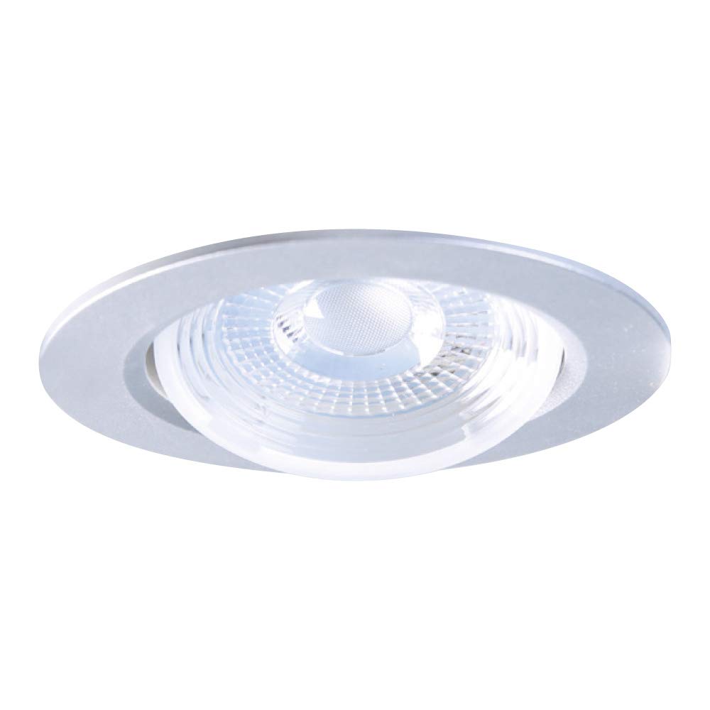 Tecnolite Lámpara LED Empotrada Interior 7YDLED155MV30S, 7 W, 100-240 V, 3000 K, Satinado