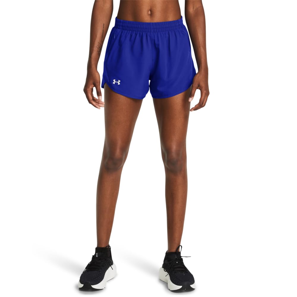 Under Armour Fly By Shorts Deportivos para Mujer - (401) Royal - Royal - Reflective - XS