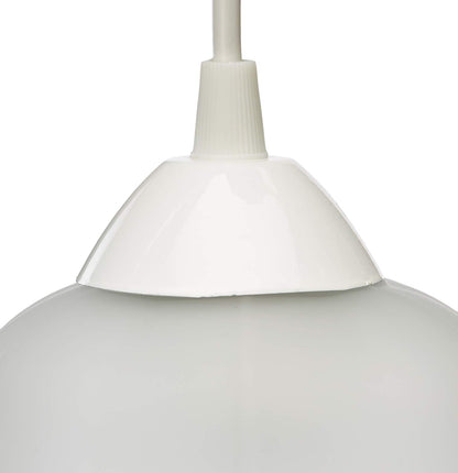 MAXXI MX-CL6612/B Candil Decorativo Techo, Vidrio Mate Flor, E26, 2 Piezas