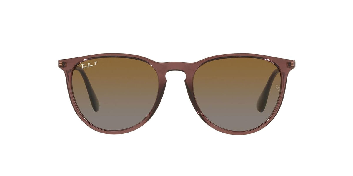 Lentes oscuros RB4171 Erika anteojos de sol redondas, RAY-BAN, Mujer, Black/Gold Mirror, 54 mm
