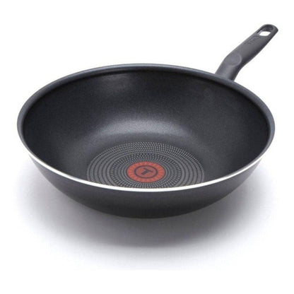 T-fal Sartén Everyday Titanium 26 cm, Antiadherente Easy Plus, Thermo-Señal - 28cm