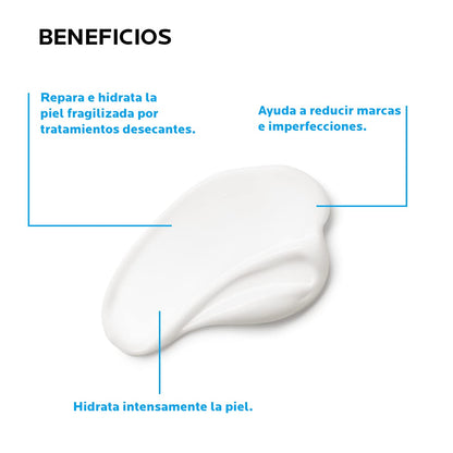La Roche-Posay Effaclar H Iso-Biome Crema Hidratante Anti-Imperfecciones Calmante Reparadora para Piel Grasa con Imperfecciones y Fragilizada, Rápida Absorción, Sin Sensación Grasosa, 40 ml