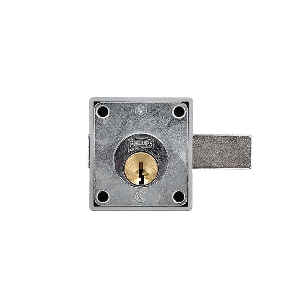 Phillips Cerradura Para Mueble Modelo 250 Derecha/Izquierda Cromo