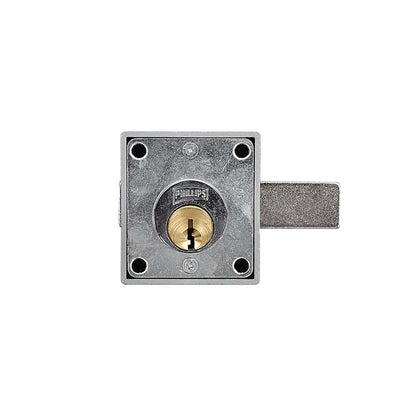 Phillips Cerradura Para Mueble Modelo 250 Derecha/Izquierda Cromo