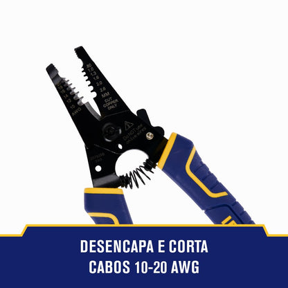 IRWIN Tools 2078316 VISE-GRIP Peladora y cortadora de alambre, 12.7 cm/6 in (2078316)