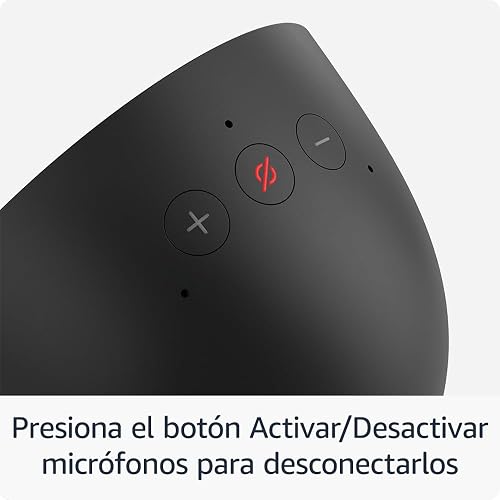 Echo Spot (modelo más reciente): ideal para mesitas de noche, oficinas y cocinas, incluye despertador inteligente con Alexa (azul), con el Acceso Anticipado de Alexa+