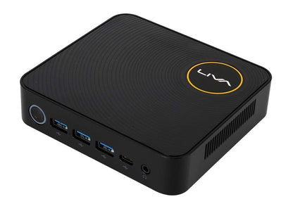 ECS Elitegroup Liva Z Mini PC Computadora Intel Celeron N3350 de Doble núcleo, 4GB DDR3L/64GB eMMC, Puerto Tipo C, Puerto 4K@60Hz HDMI+mDP, WiFi, Ethernet, Soporte de Doble Monitor (Liva Z N3350),
