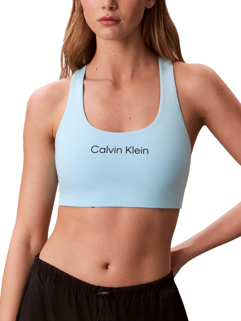 Calvin Klein Performance Logo brasier deportivo de impacto medio - CH - Atomizador