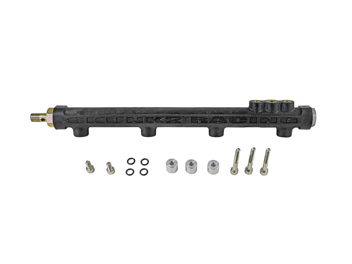 Skunk2 Racing Carril de Combustible Compuesto 350-05-5000 para Honda/Acura Serie B, Negro