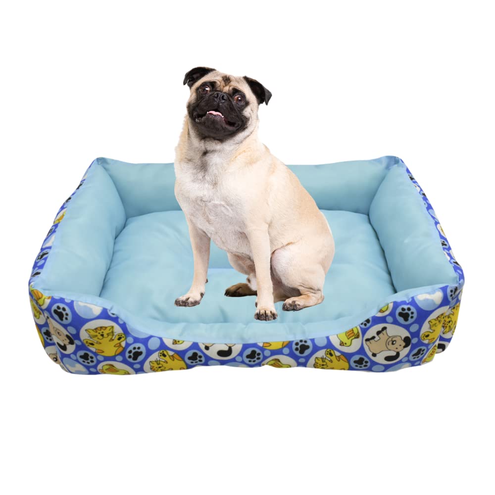 Fancy Pets Cama Fantasy para Perro y Gato - AZUL - Mediana