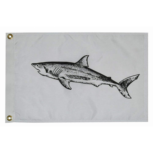 TaylorMade Products - Bandera de Pescador, banderín con Pescado, Nailon, 30.48 cm x 45.72 cm