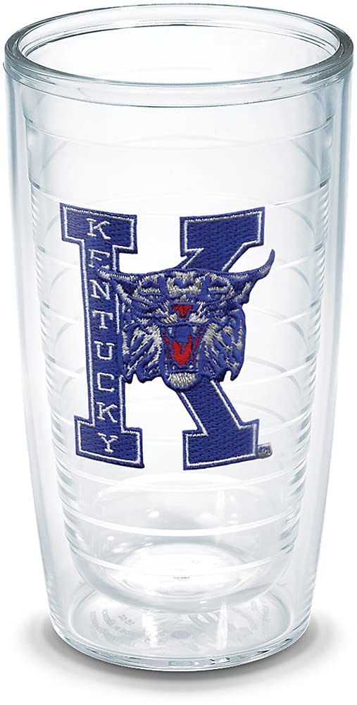 Tervis Vaso NCAA Transparente 16 oz Diseño de Universidad - Kentucky Univ Vault - 16-Oz - Transparente