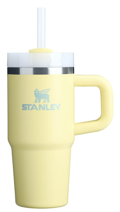 Stanley Quencher H2.0 Vaso con Asa y Popote, Tapa FlowState - 14 oz - Pomelo