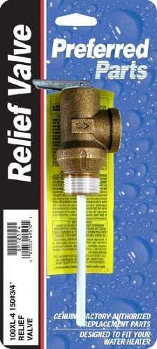 Rheem SP12574 Válvula de alivio de temperatura y presión, pequeña